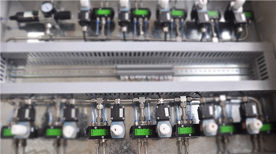 Valve island control box