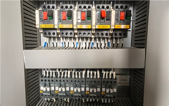 Contactor and circuit breaker of dust removal control cabinet