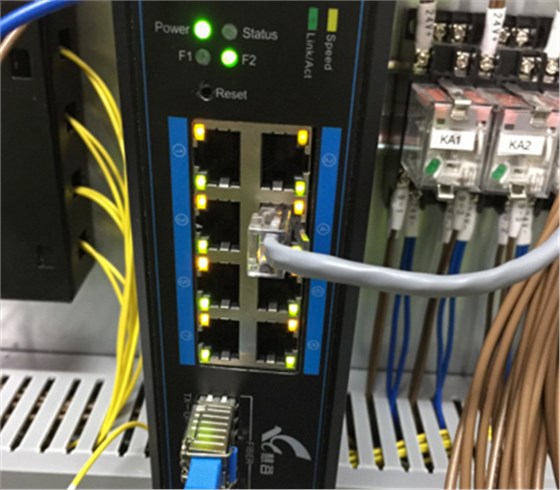 The solution of fiber ring network long distance date communication
