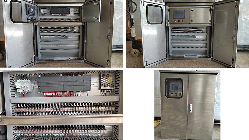 Self cleaning filter PLC control panel - Control panel - Aixun Automation
