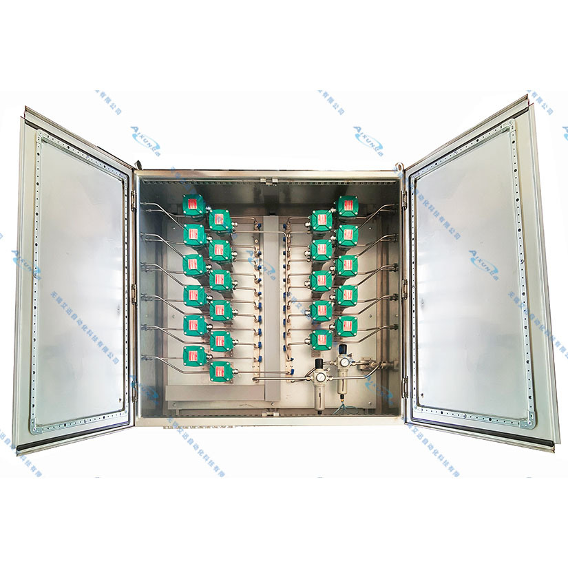 Integrated control cabinet for pneumatic valves using ASCO explosion-proof solenoid valves
