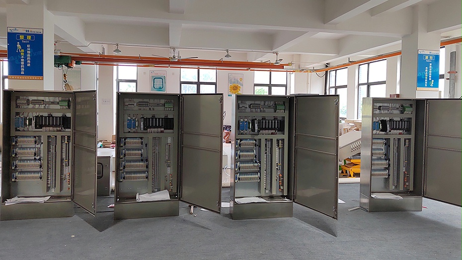 Emerson Valve Island control cabinet PLC-DCS