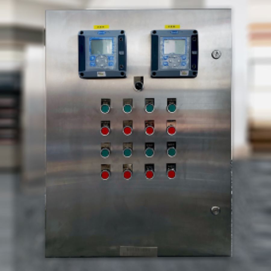 Pneumatic solenoid valve control cabinet for water treatment environmental protection system Pneumatic solenoid valve control cabinet for water treatment environmental protection system
