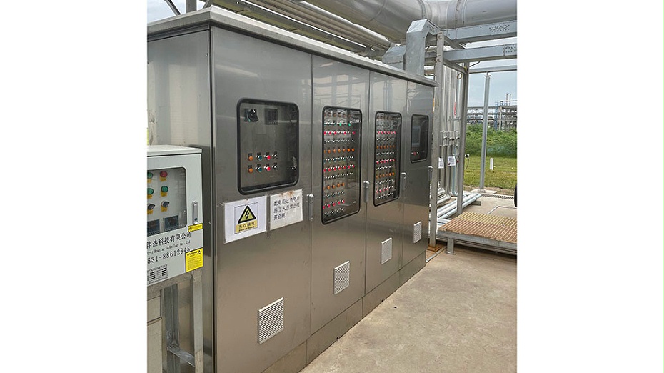 VOC exhaust gas treatment control system
