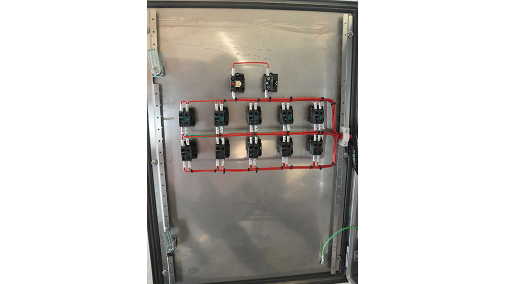 Air conditioning system -PLC electrical control panel