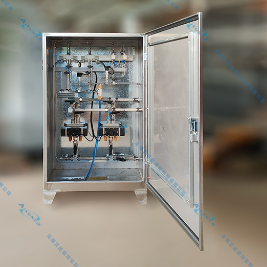 Pneumatic control panel for dehydration chamber Pneumatic control panel for dehydration chamber